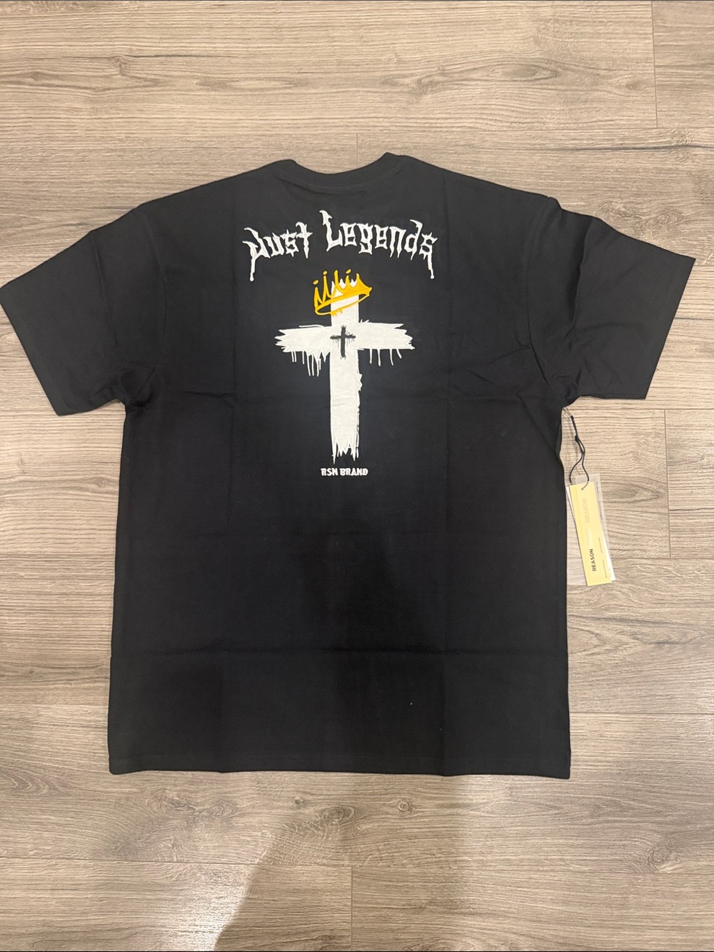 Reason Brand No Limits Just Legends Embroidered Tee Men’s Size Extra Large